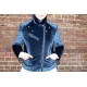 Biker Jacket Blue Velvet 
